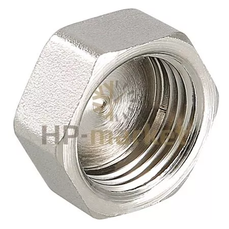 Заглушка ник. латунь 1.2